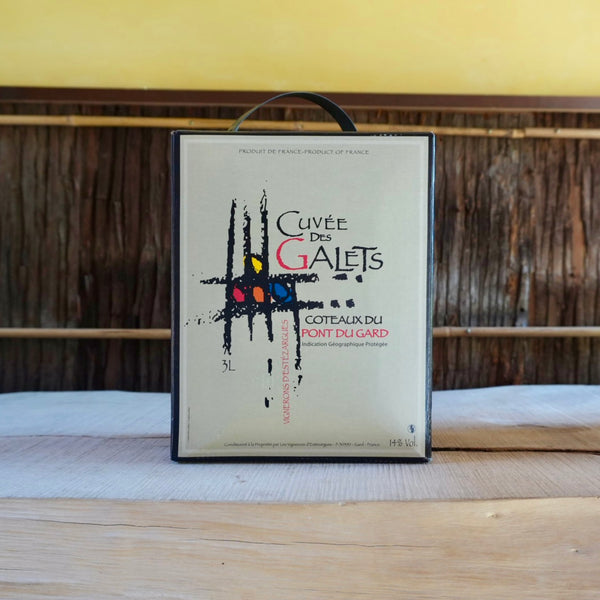 Coteaux du Pont du Gard - Cuvée des Galets 2024 Les Vignerons d’Estezargues(Les Galets) 3000ml / コトー・デユ・ポン・デュ・ガール キュヴェ・デ・ガレ レ・ヴィニュロン・デステザルグ(レ・ガレ)