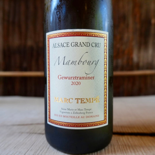 Gewurztraminer Mambourg 2020 Marc Tempé / ゲヴュルツトラミネール マンブール マルク・テンペ