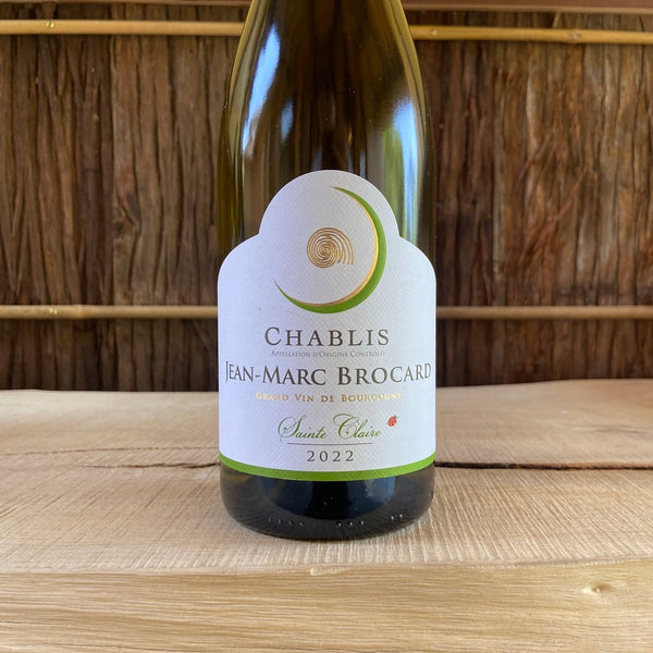 Chablis Sainte Claire Bio 2022 Jean Marc Brocard / シャブリ・サント・クレール・ビオ ジャン・マルク・ブロカール