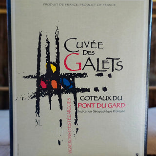 Coteaux du Pont du Gard - Cuvée des Galets 2024 Les Vignerons d’Estezargues(Les Galets) 3000ml / コトー・デユ・ポン・デュ・ガール キュヴェ・デ・ガレ レ・ヴィニュロン・デステザルグ(レ・ガレ)
