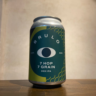 7Grain 7Hop DDH IPA BRULO BEER/ 7グレイン 7ホップ ダブルドライホップド アイピーエー ブルーロ・ビア