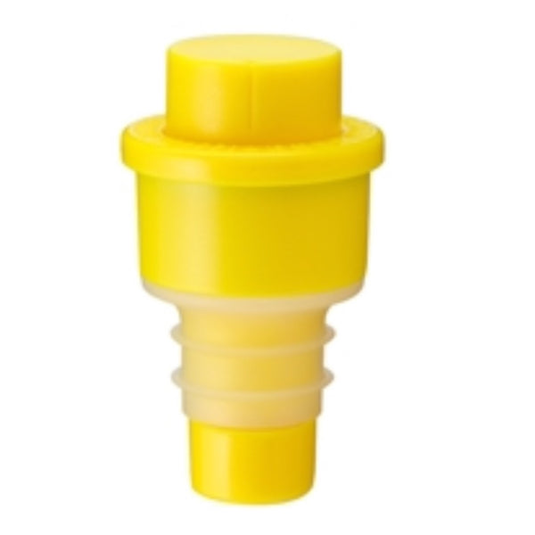 Vacuum wine stopper yellow 