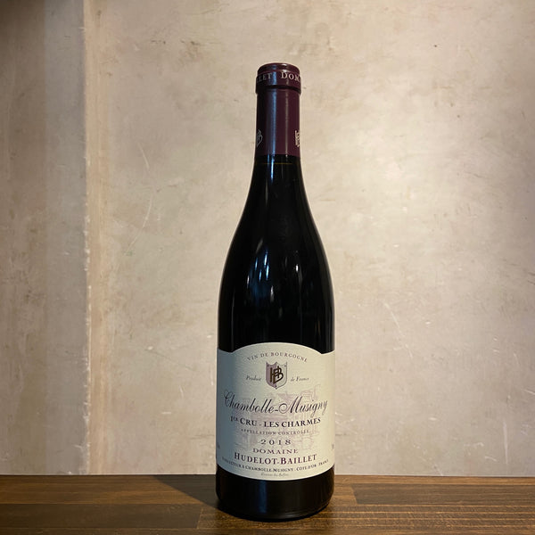 Chambolle Musigny 1er Cru Les Charmes 2018 Hudelot Baillet